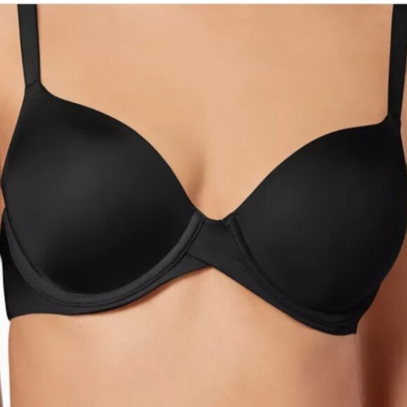 Maidenform Womens One Fab Fit Underwired Lift Bra Black 40C New - Picture 1 of 3